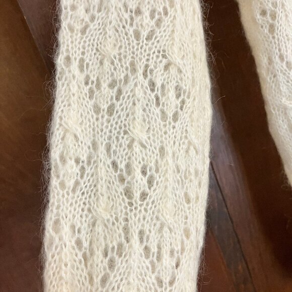 Liz Claiborne Collection Ivory Tunic Sweater Size S - Picture 9 of 10